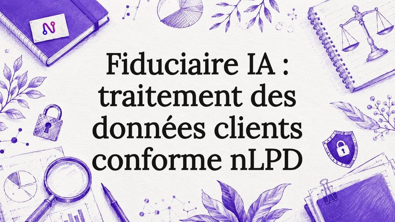 Fiduciaire IA : traitement des données clients conforme nLPD