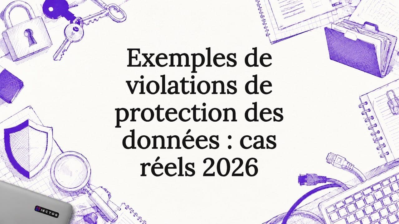 Exemples de violations de protection des données : cas réels 2026