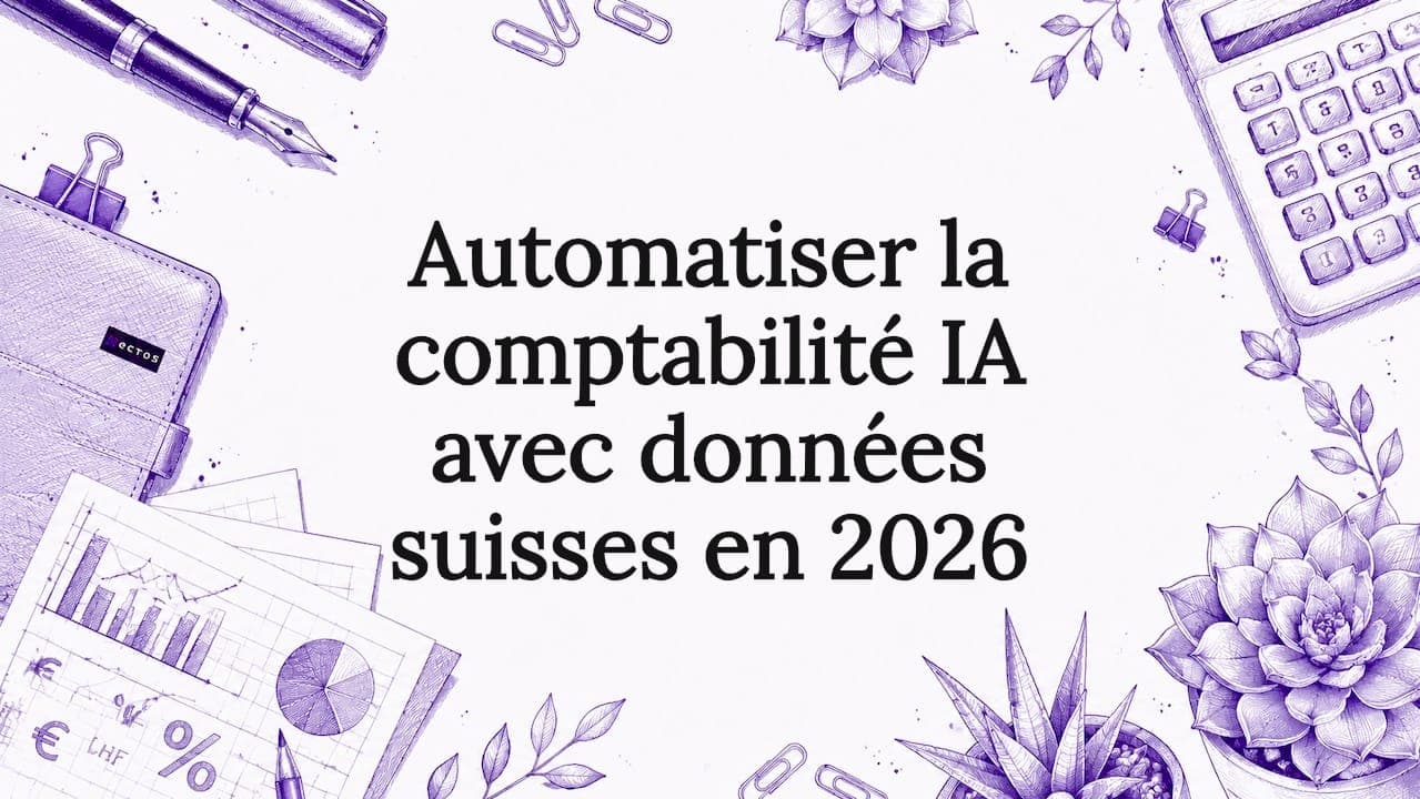 Automatiser la comptabilité IA avec données suisses en 2026