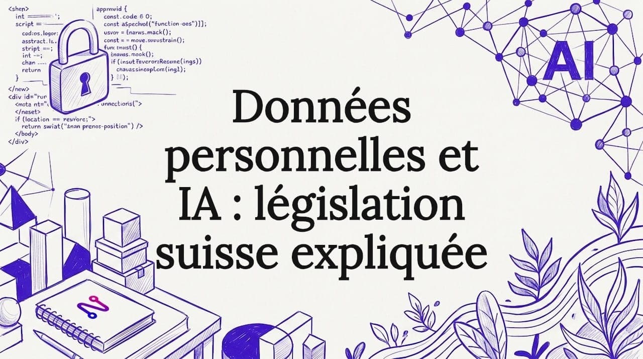 Données personnelles et IA : législation suisse expliquée