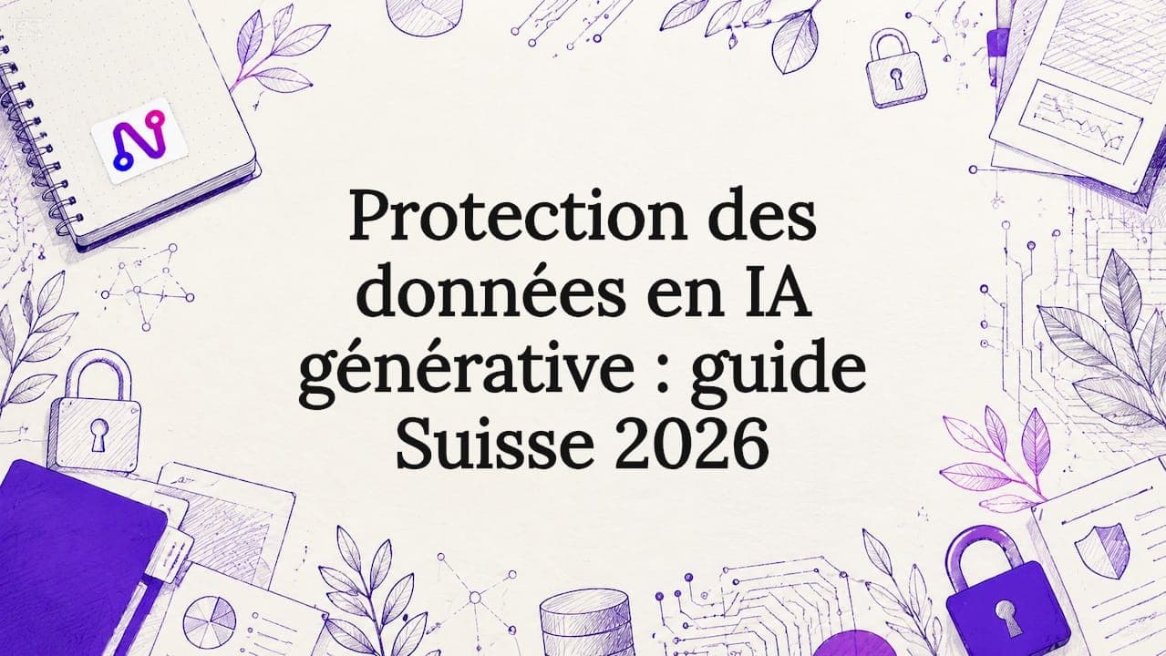Protection des données en IA générative : guide Suisse 2026