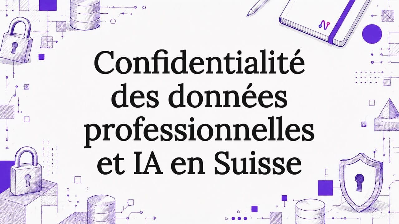 Confidentialité des données professionnelles et IA en Suisse