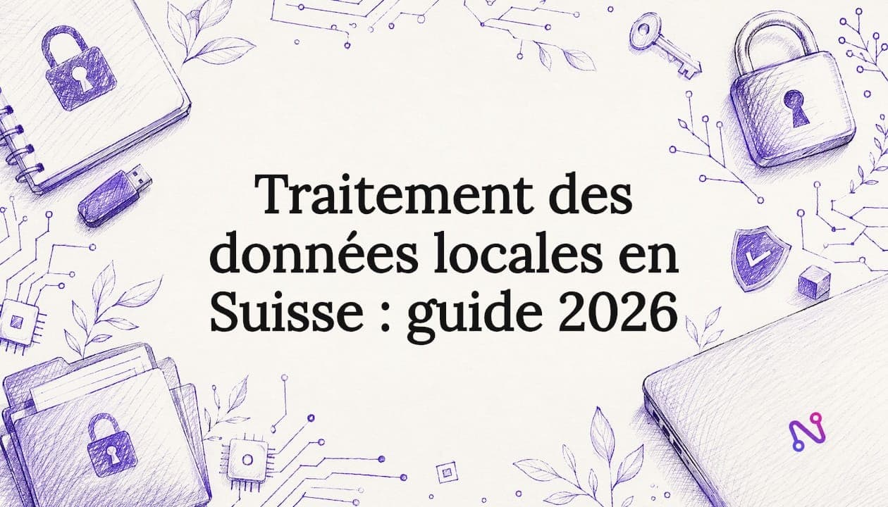 Traitement des données locales en Suisse : guide 2026