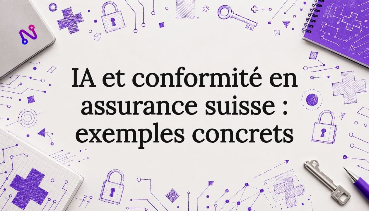 IA et conformité en assurance suisse : exemples concrets