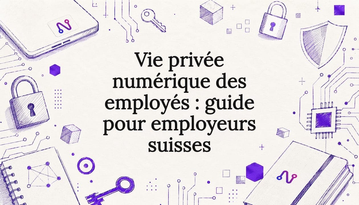 Vie privée numérique des employés : guide pour employeurs suisses