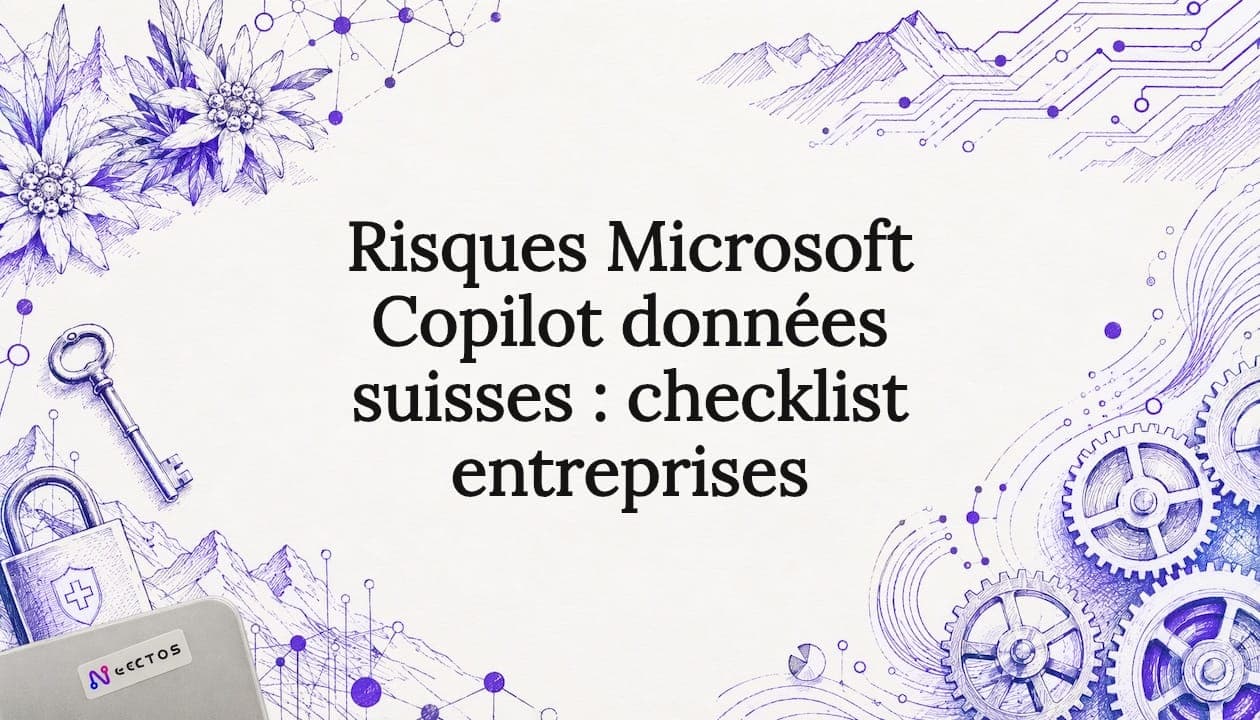 Risques Microsoft Copilot données suisses : checklist entreprises
