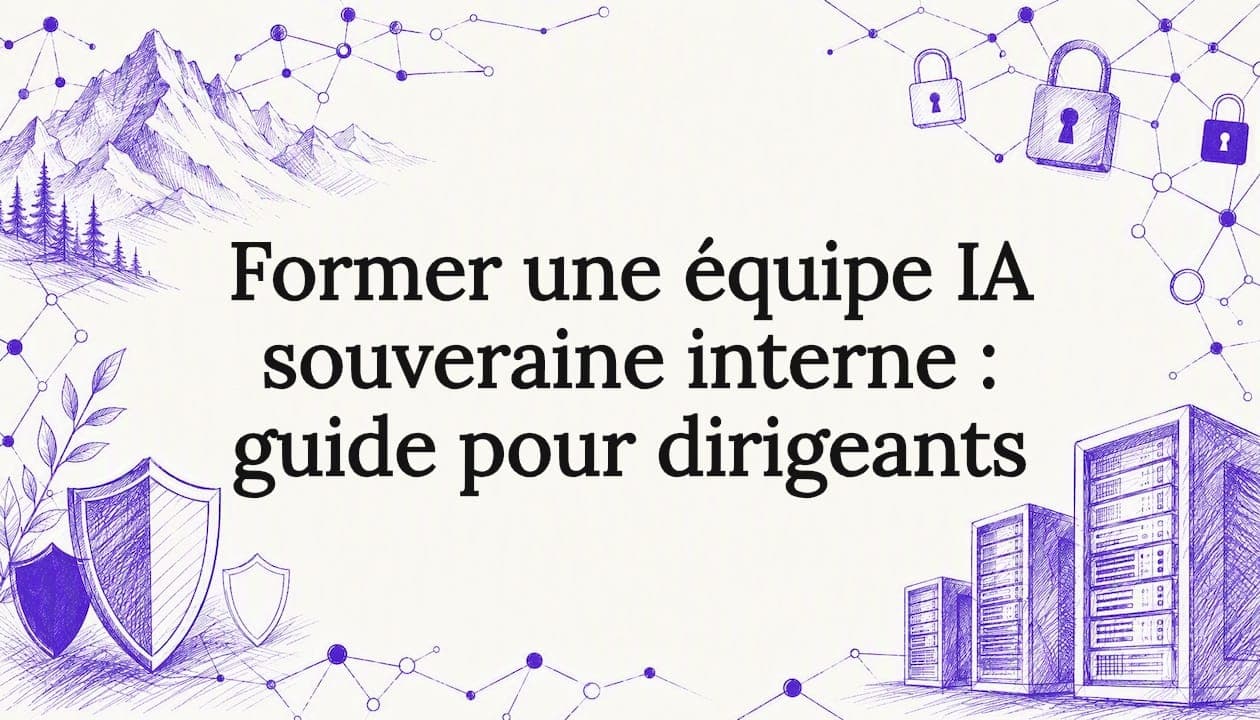 Former une équipe IA souveraine interne : guide pour dirigeants
