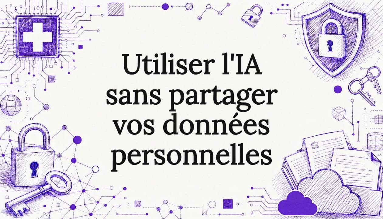 Utiliser l'IA sans partager vos données personnelles