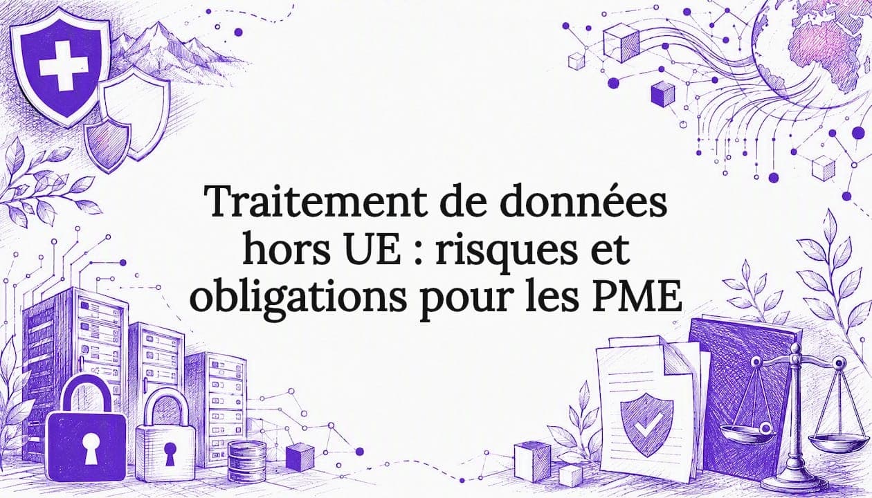 Traitement de données hors UE : risques et obligations pour les PME