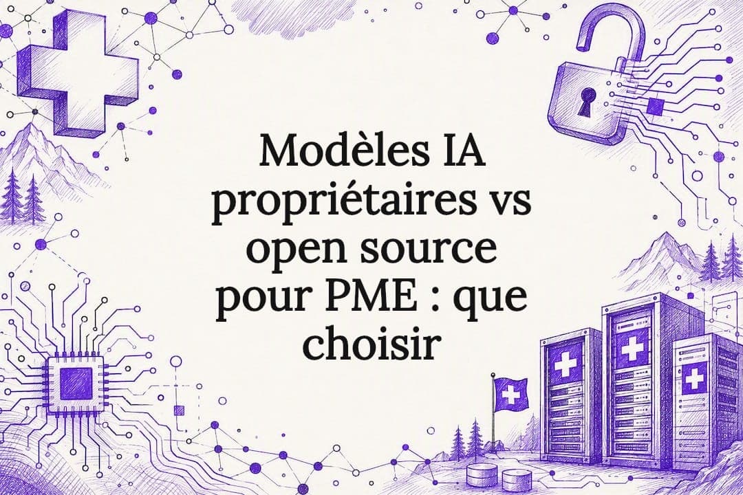 Modèles IA propriétaires vs open source pour PME : que choisir