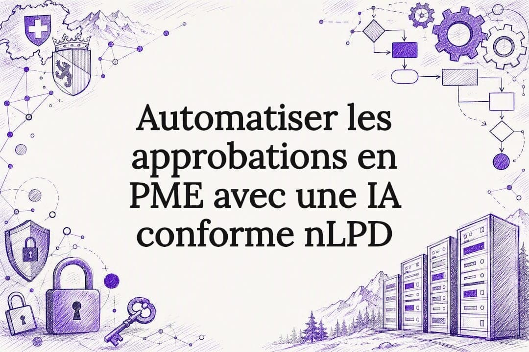 Automatiser les approbations en PME avec une IA conforme nLPD