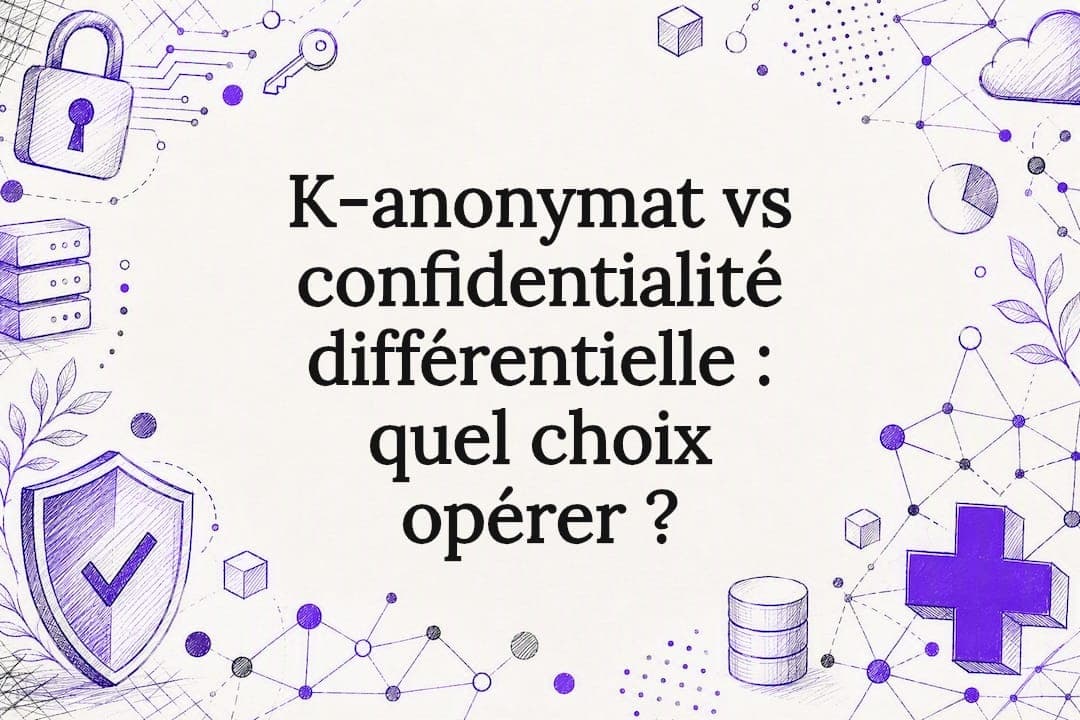 K‑anonymat vs confidentialité différentielle : quel choix opérer ?
