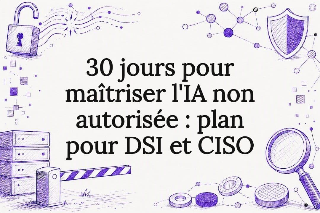 30 jours pour maîtriser l'IA non autorisée : plan pour DSI et CISO