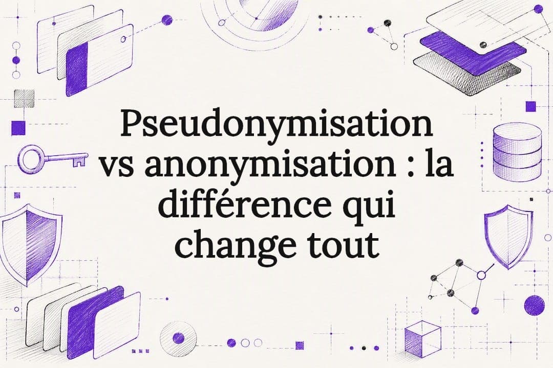 Pseudonymisation vs anonymisation : la différence qui change tout
