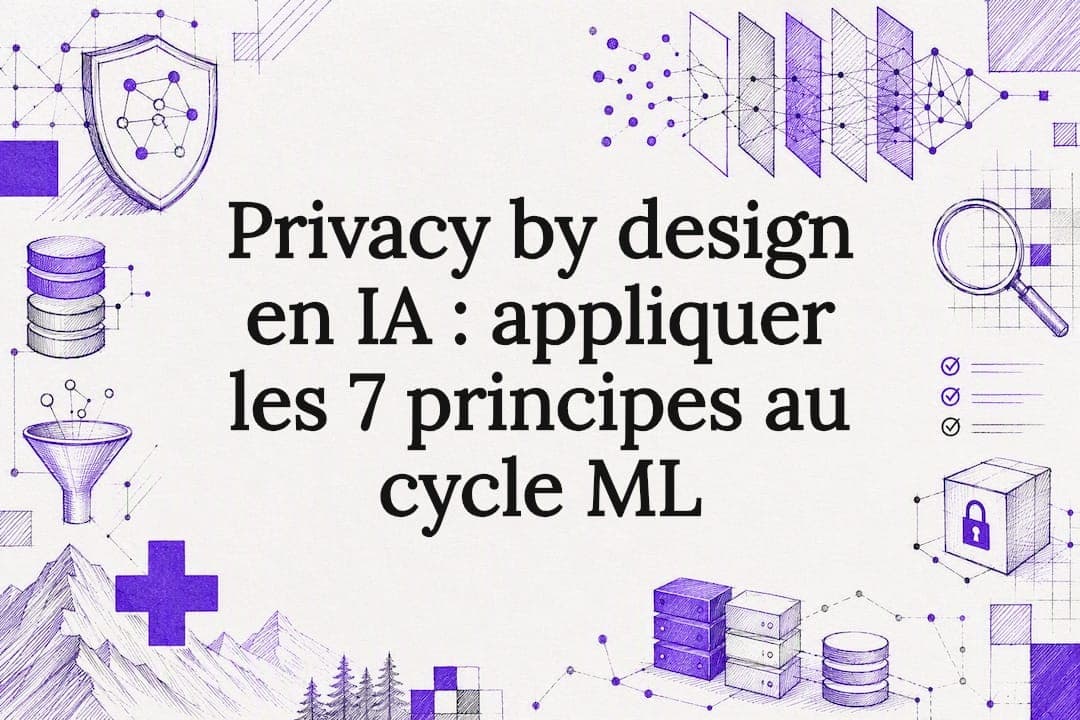Privacy by design en IA : appliquer les 7 principes au cycle ML