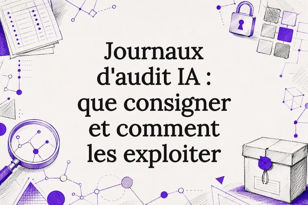 Journaux d'audit IA : que consigner et comment les exploiter