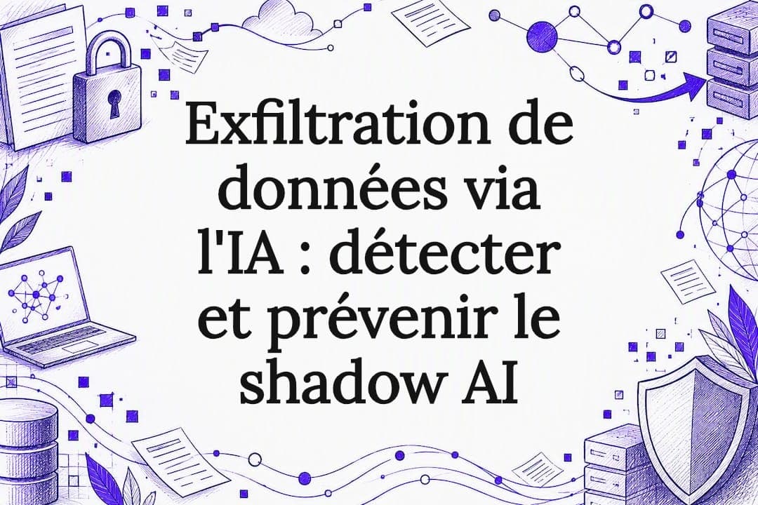 Exfiltration de données via l'IA : détecter et prévenir le shadow AI