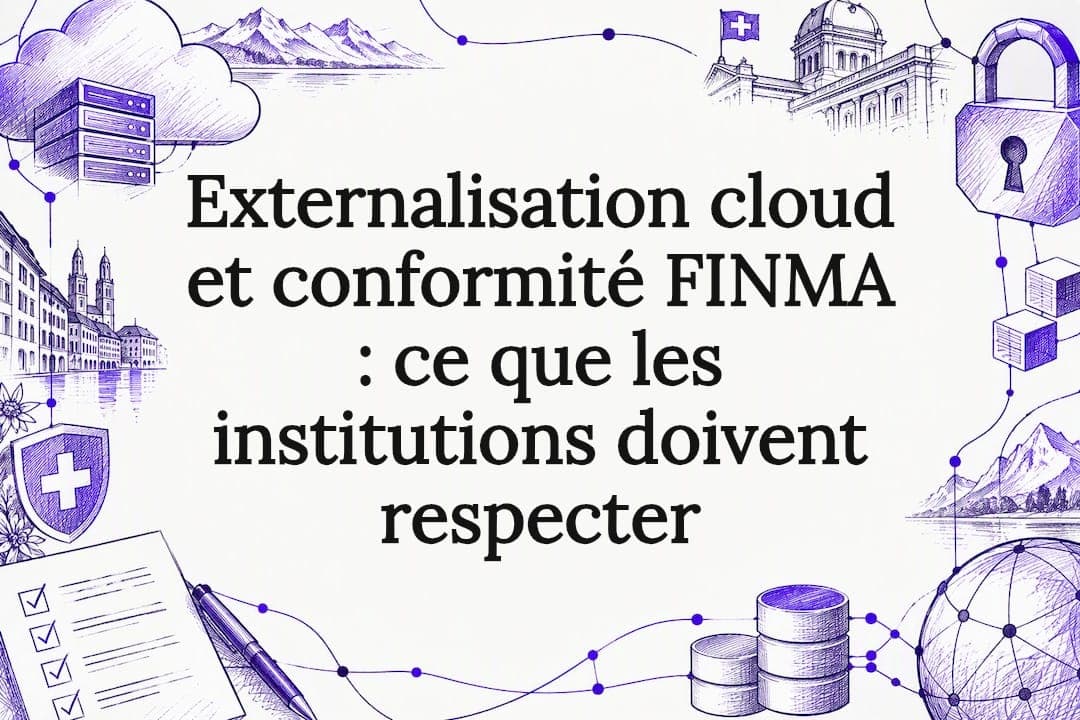Externalisation cloud et conformité FINMA : ce que les institutions doivent respecter