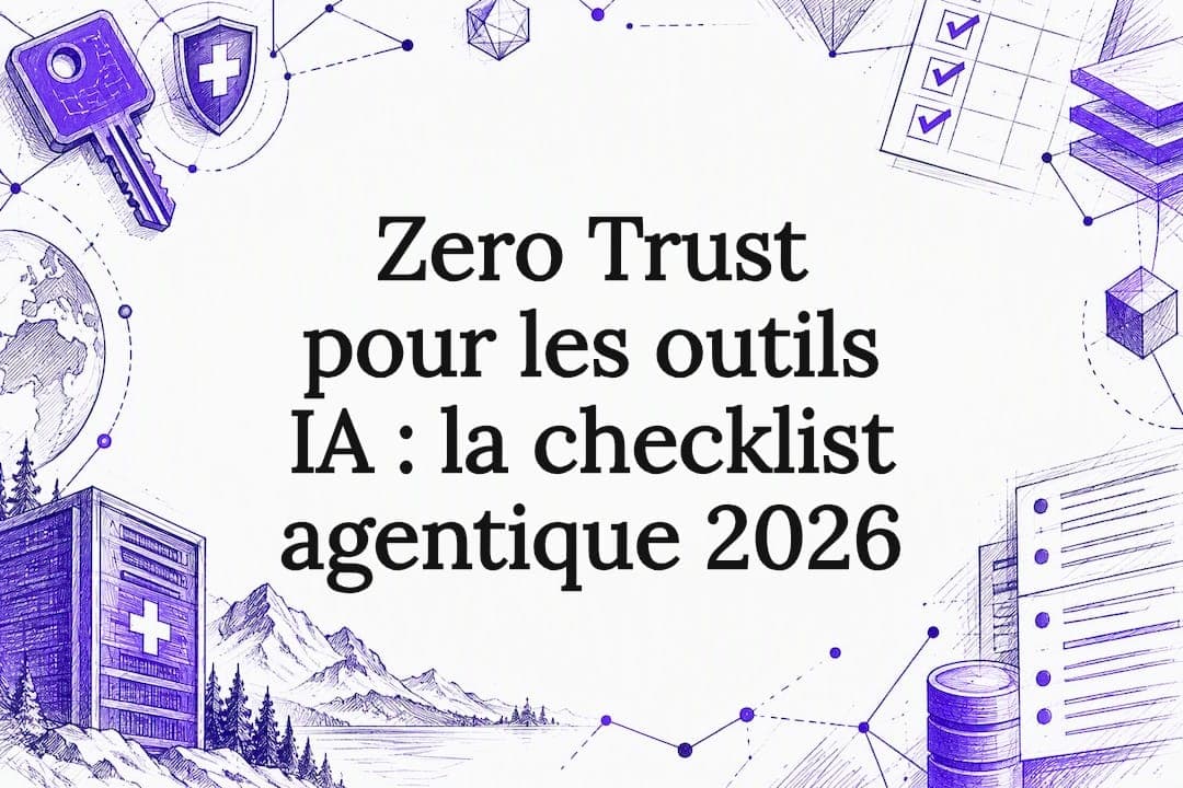 Zero Trust pour les outils IA : la checklist agentique 2026