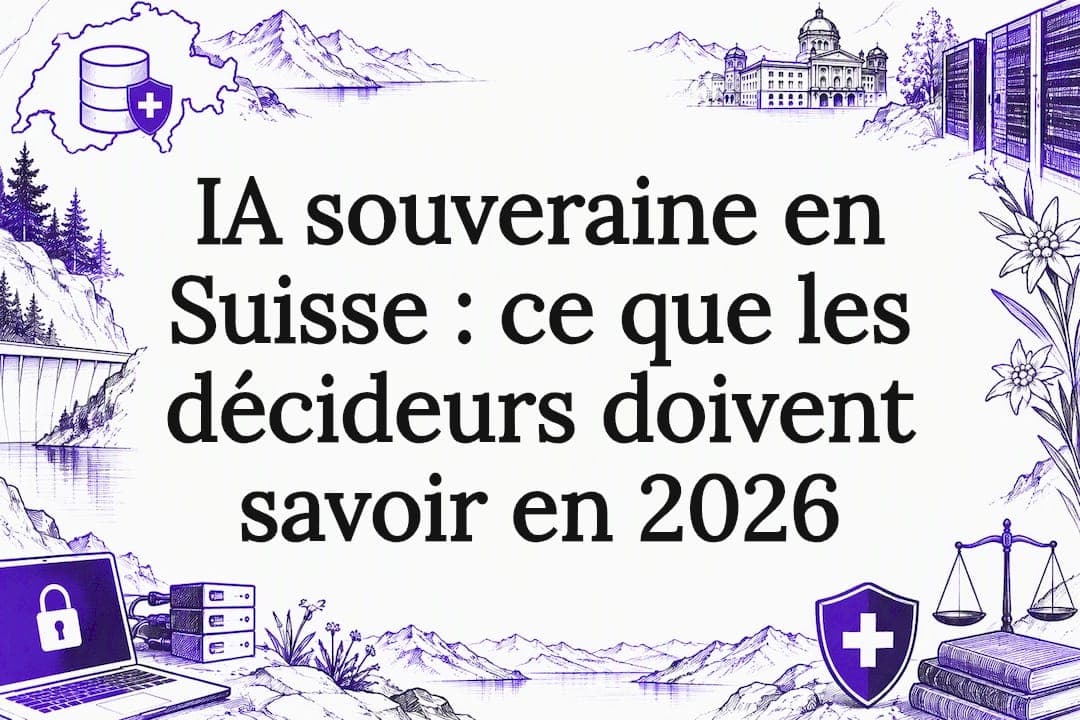 IA souveraine en Suisse : ce que les décideurs doivent savoir en 2026