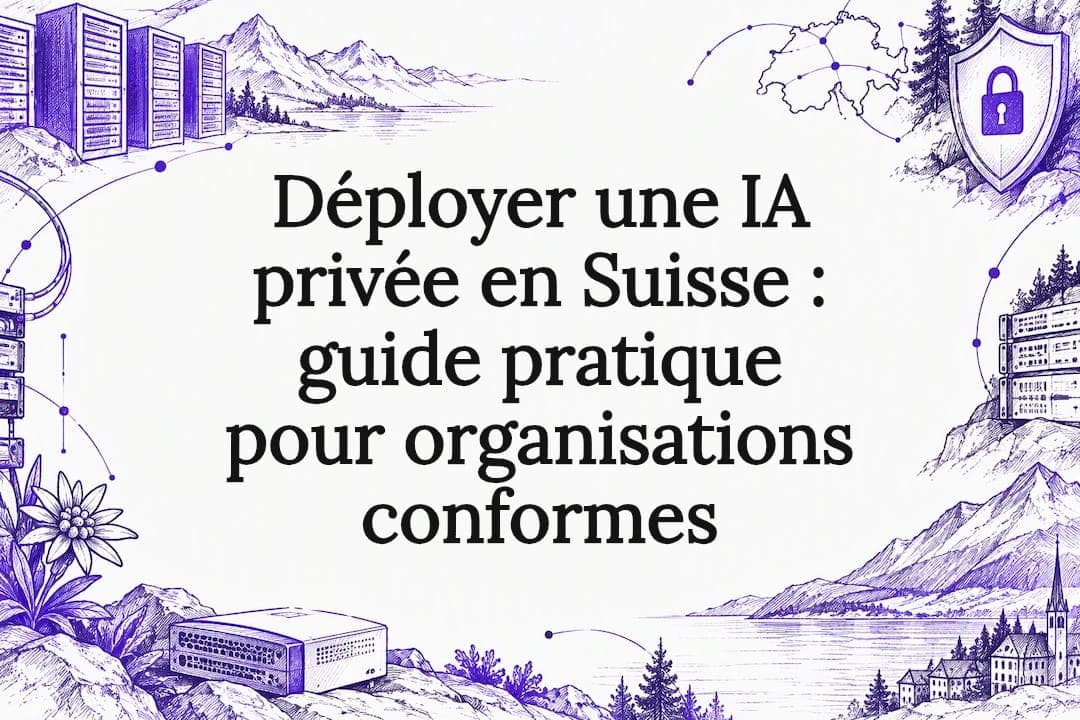 Déployer une IA privée en Suisse : guide pratique pour organisations conformes