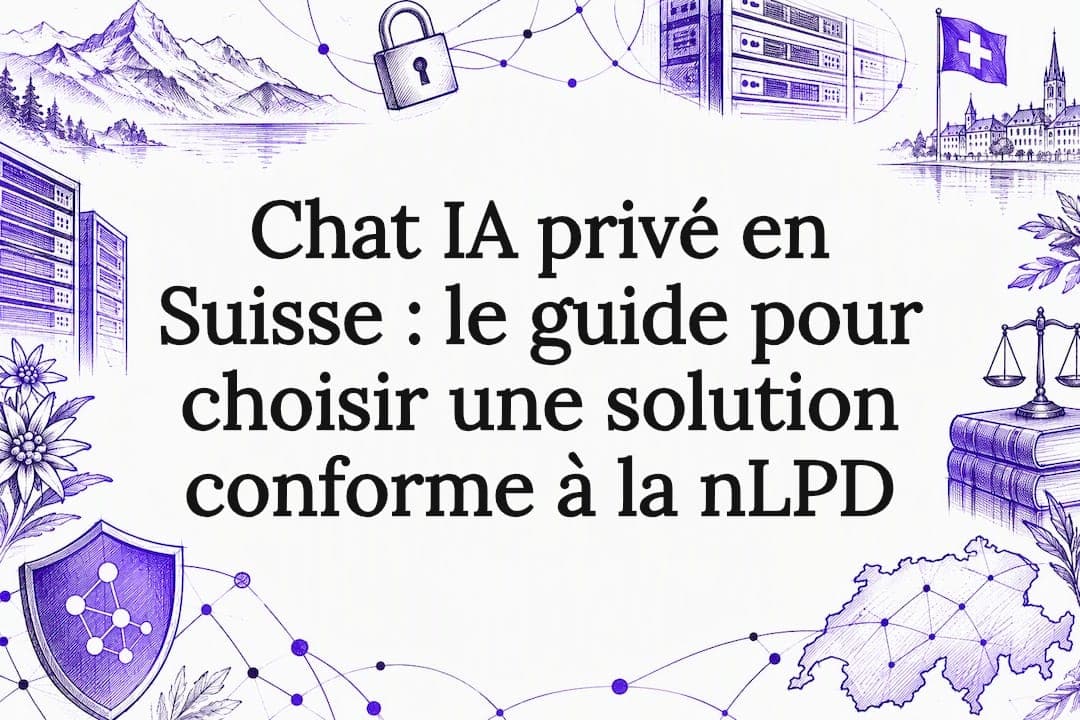 Chat IA privé en Suisse : le guide pour choisir une solution conforme à la nLPD