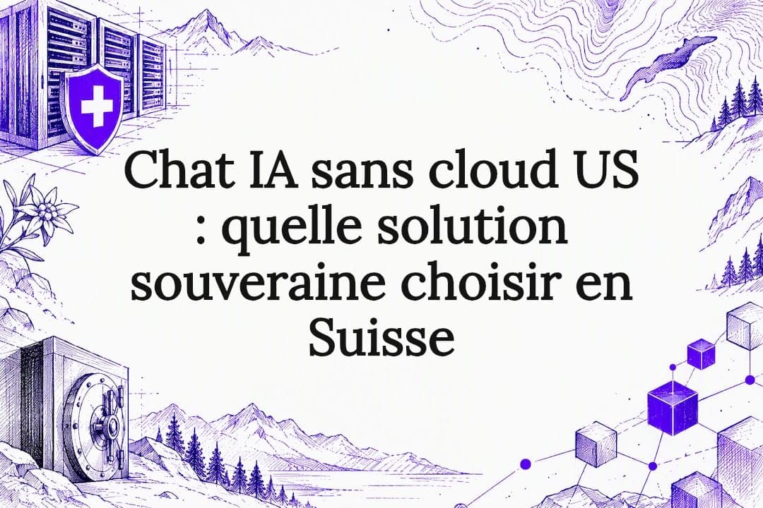 Chat IA sans cloud US : quelle solution souveraine choisir en Suisse