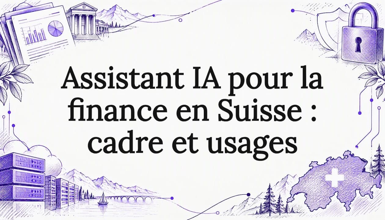 Assistant IA pour la finance en Suisse : cadre et usages